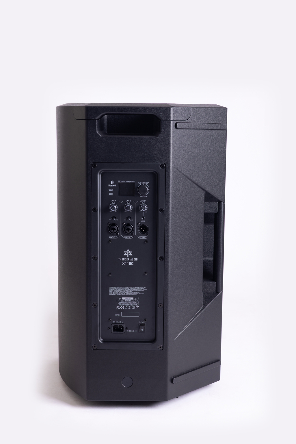 Thunder Audio X115C Professional Speaker Rear Panel